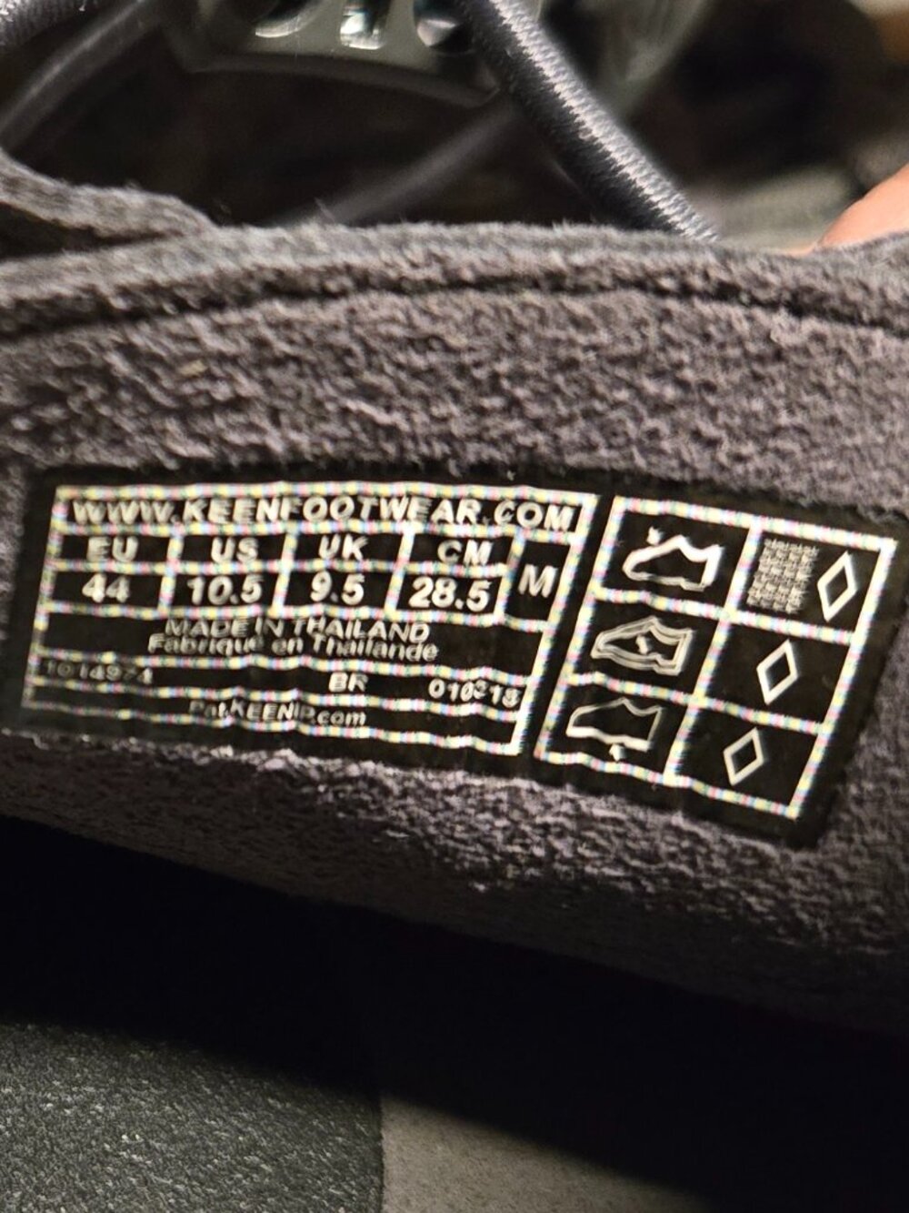 Keen Uneek Flat Woven Bungee Sandal Sneakers Mens Grey Breathable Contour 10.5 - Picture 10 of 10